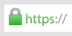 The browser padlock icon, showing that your connection to a site is encrypted